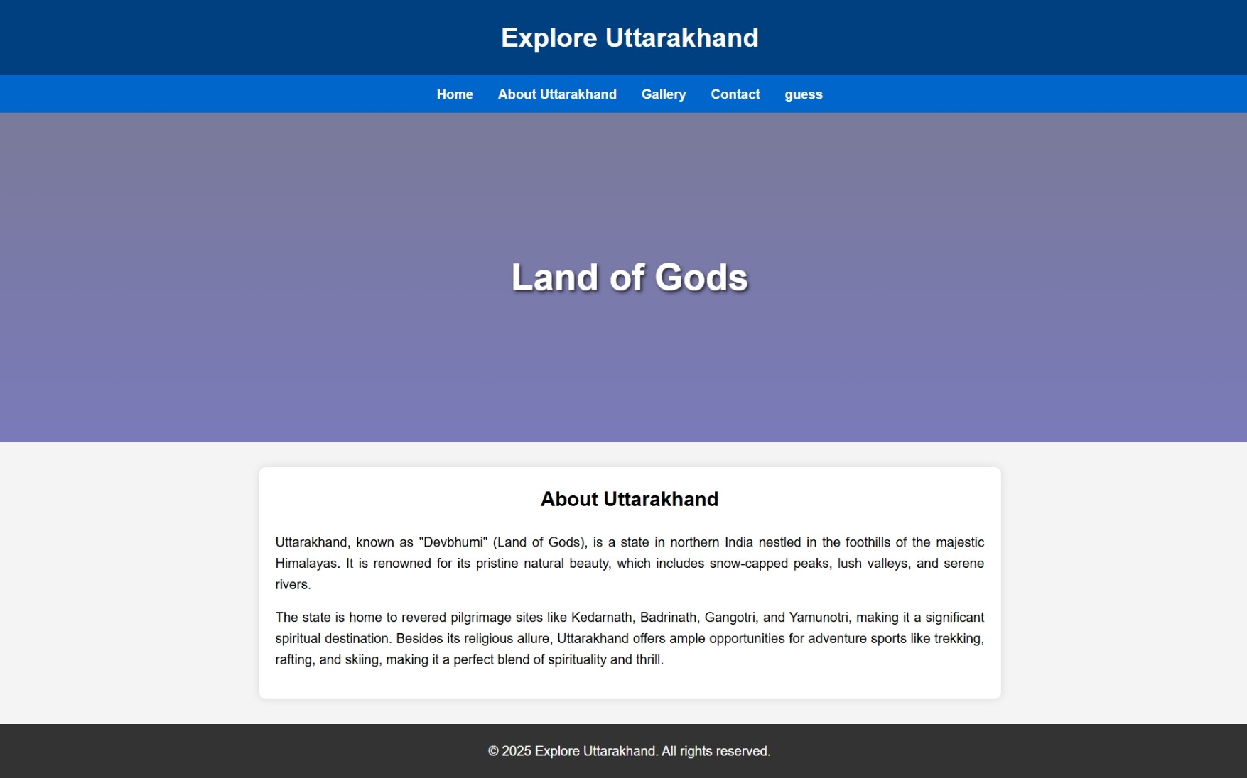 uttarakhand